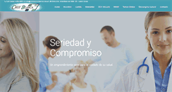 Desktop Screenshot of clinicacruzblanca.com.ar